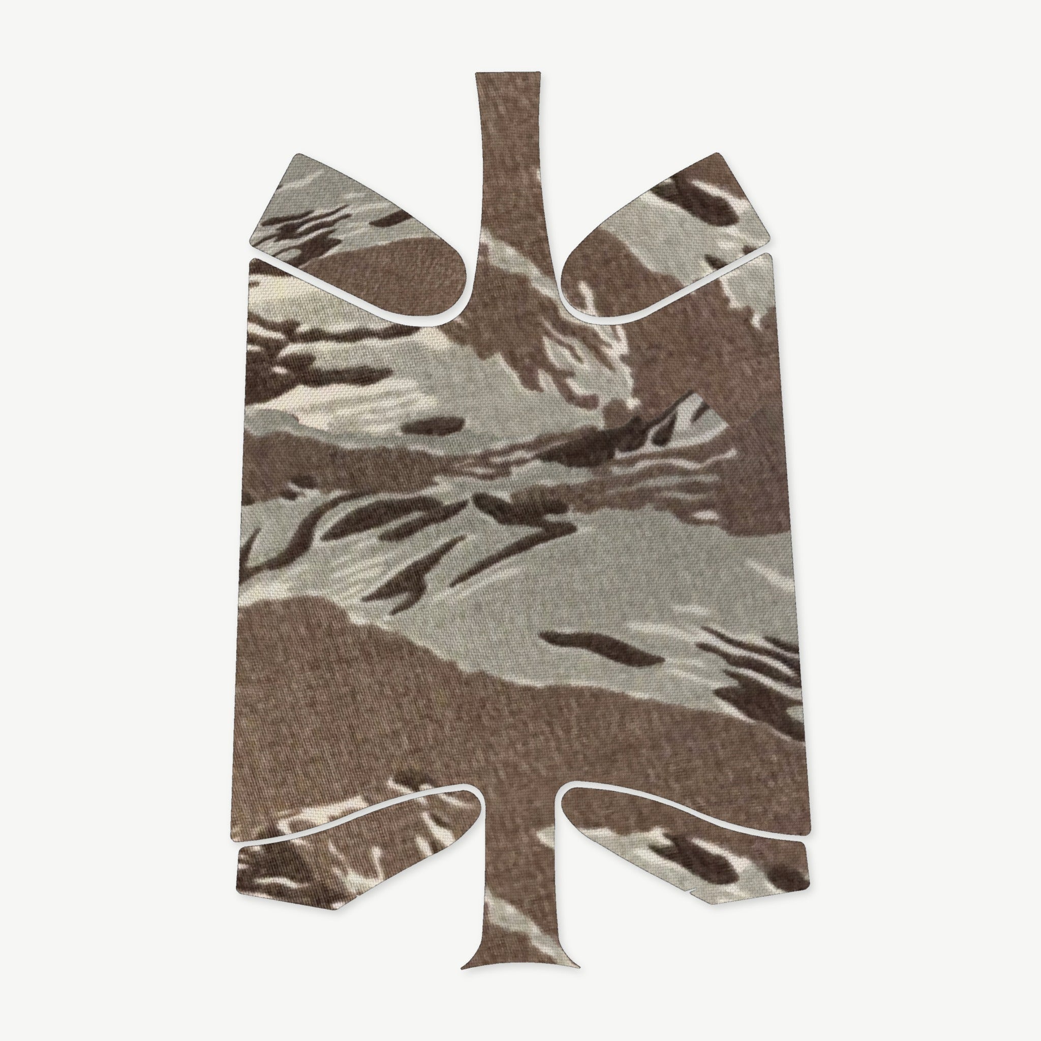 Stock Wrap Kit for Magpul SGA — Remington 870 - die-cut Cordura 1000D kit pieces in Tiger Stripe (ABU) - Combat Textiles