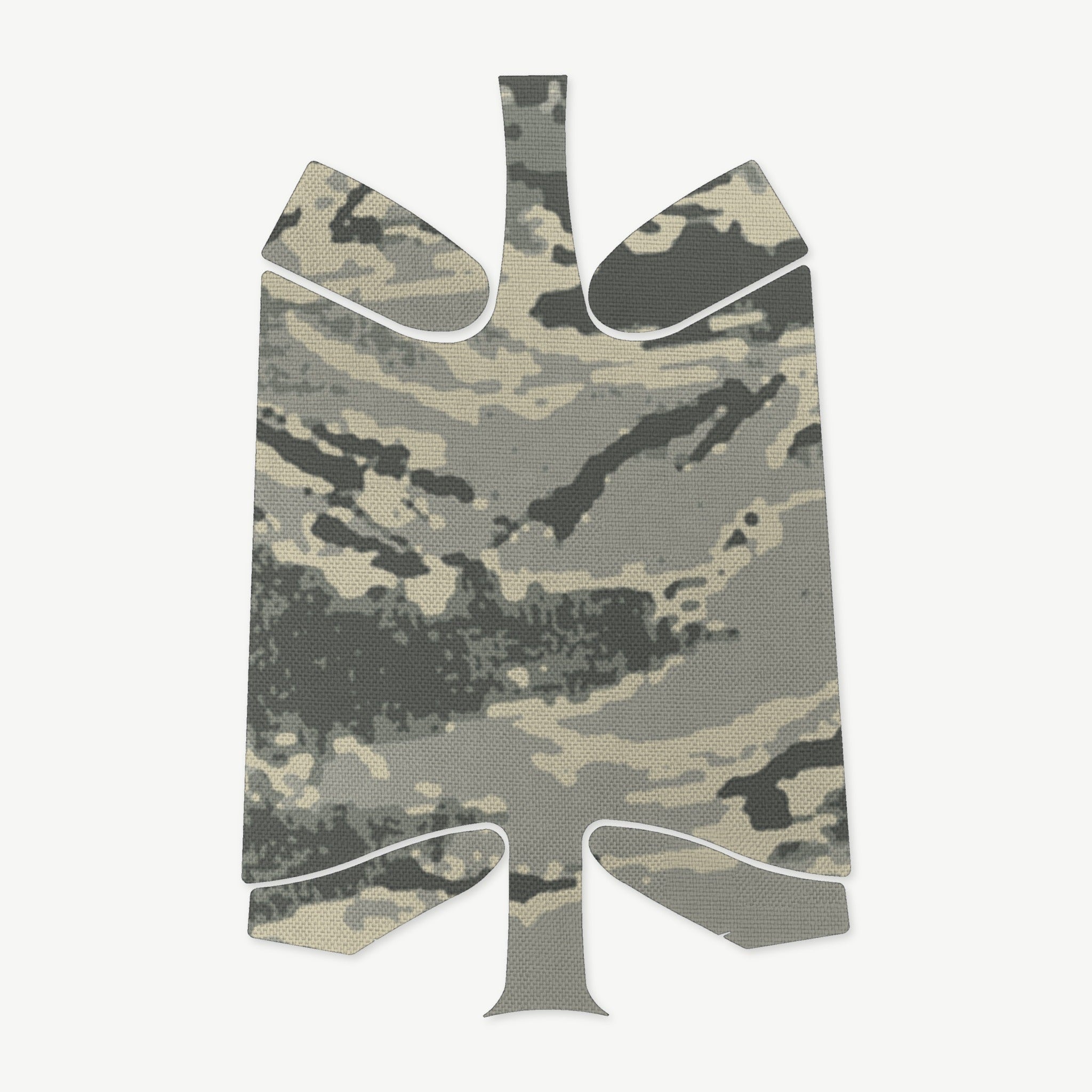 Stock Wrap Kit for Magpul SGA — Remington 870 - die-cut Cordura 1000D kit pieces in Tiger Stripe (ABU) - Combat Textiles