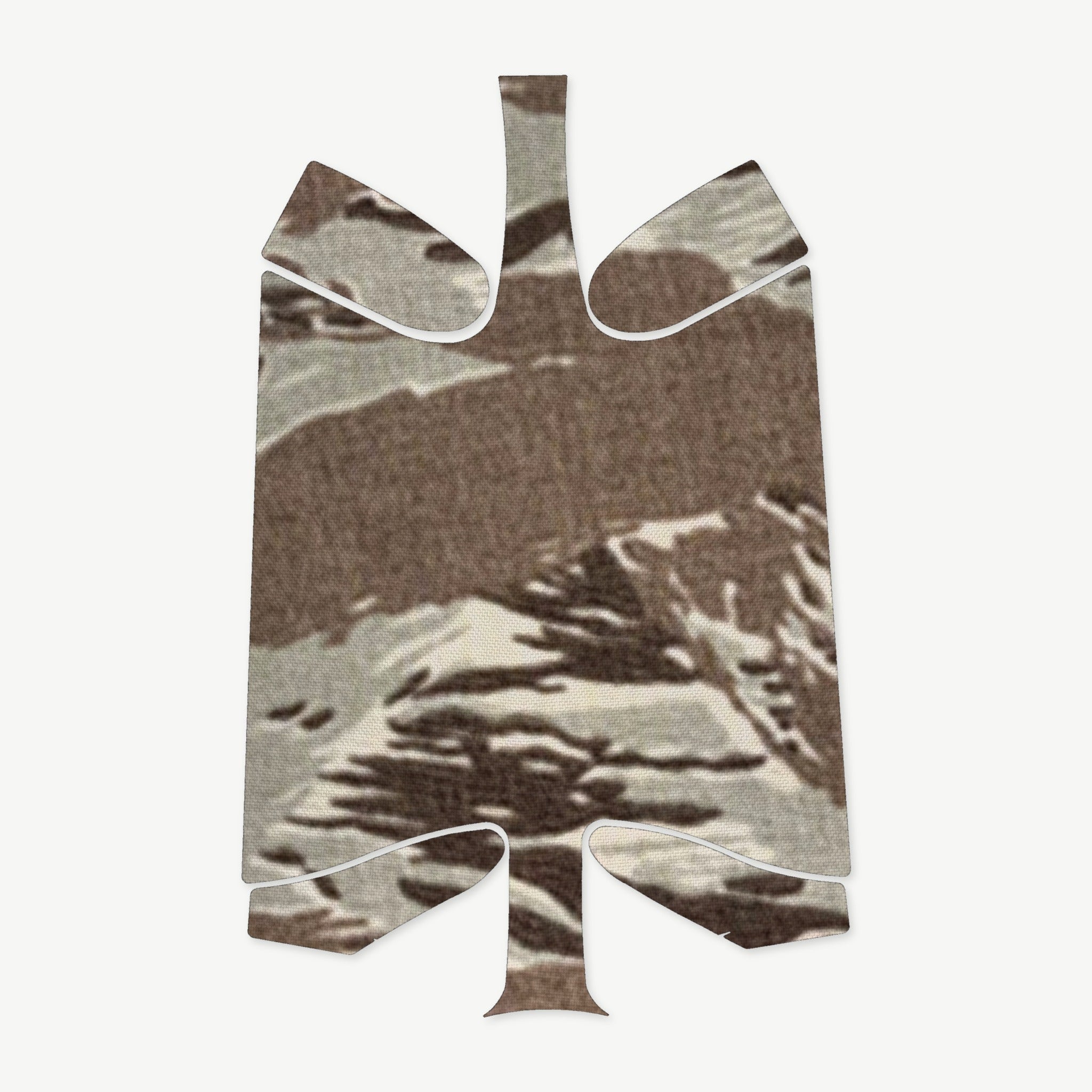 Stock Wrap Kit for Magpul SGA — Remington 870 - die-cut Cordura 1000D kit pieces in Tiger Stripe (ABU) - Combat Textiles