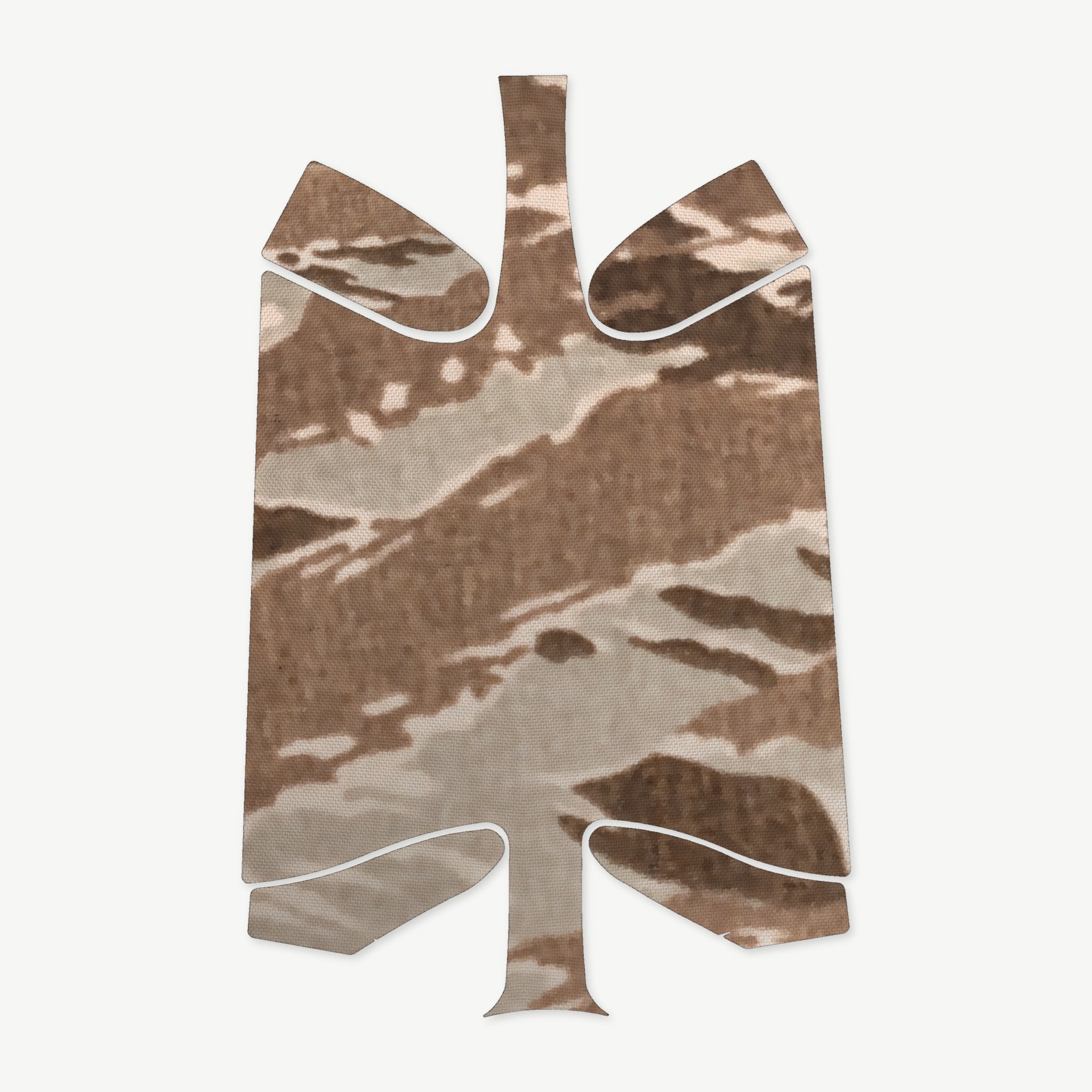 Stock Wrap Kit for Magpul SGA — Remington 870 - die-cut Cordura 1000D kit pieces in Tiger Stripe (Desert) - Combat Textiles