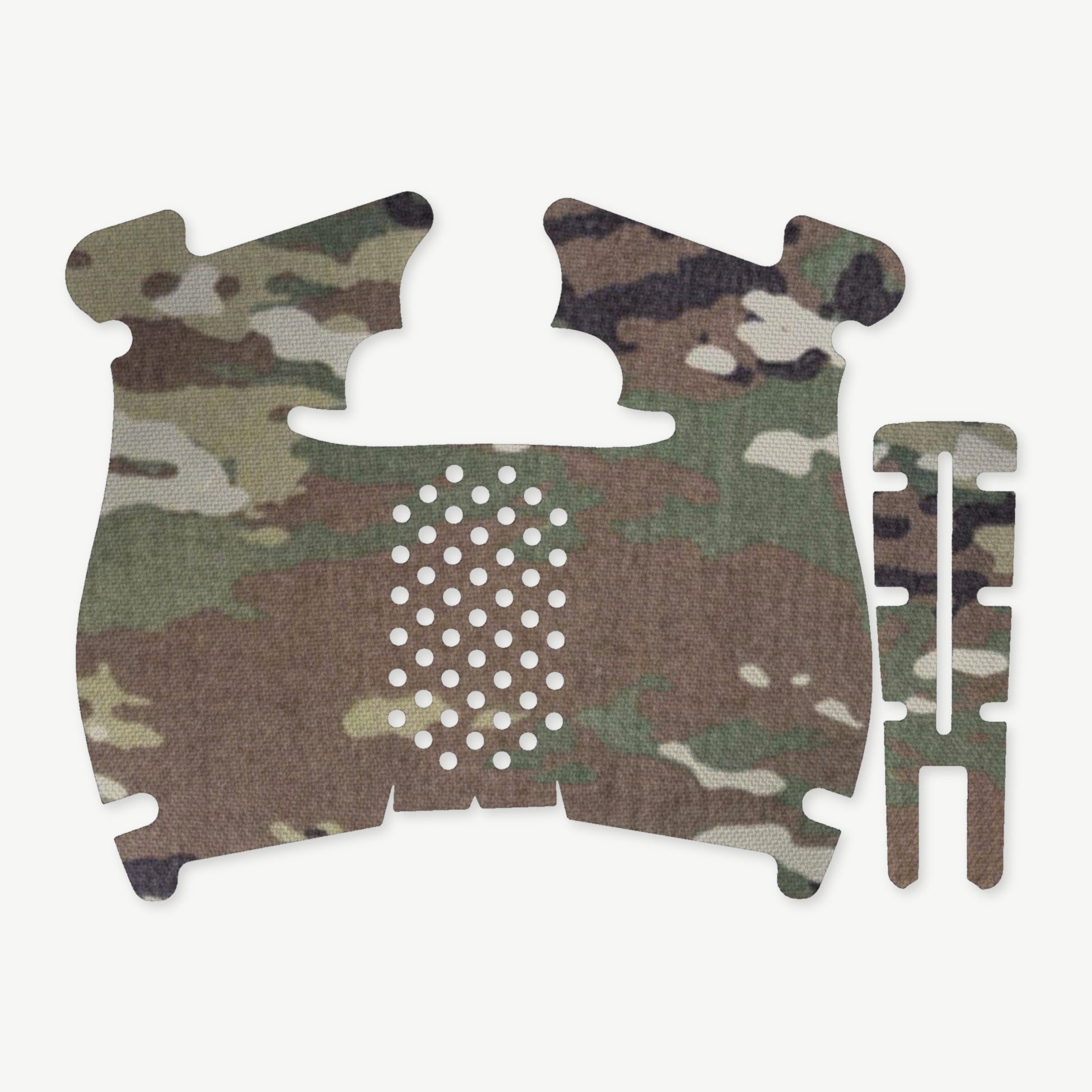 Grip Kit for Walther PDP Steel Frame (Compact) - die-cut Cordura 1000D kit pieces in MultiCam - Combat Textiles