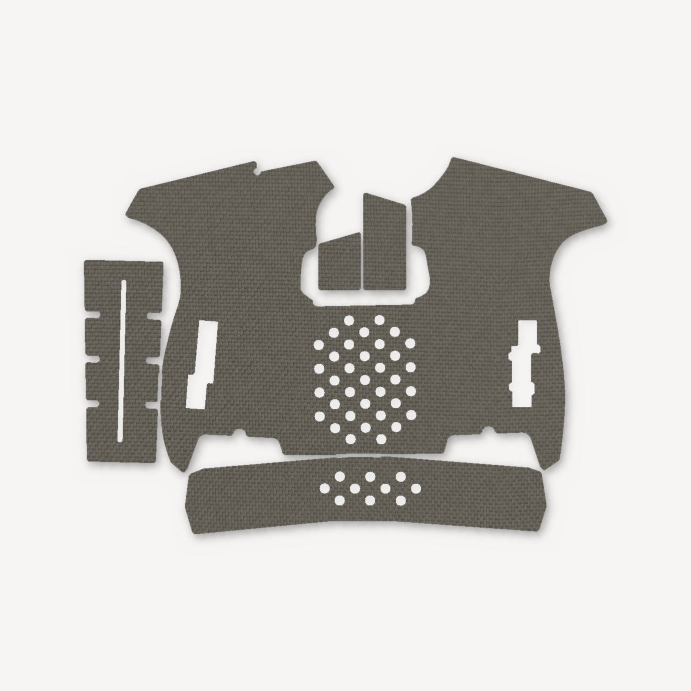 Grip Kit for SIG P365 - die-cut Cordura 1000D kit pieces in Ranger Green - Combat Textiles