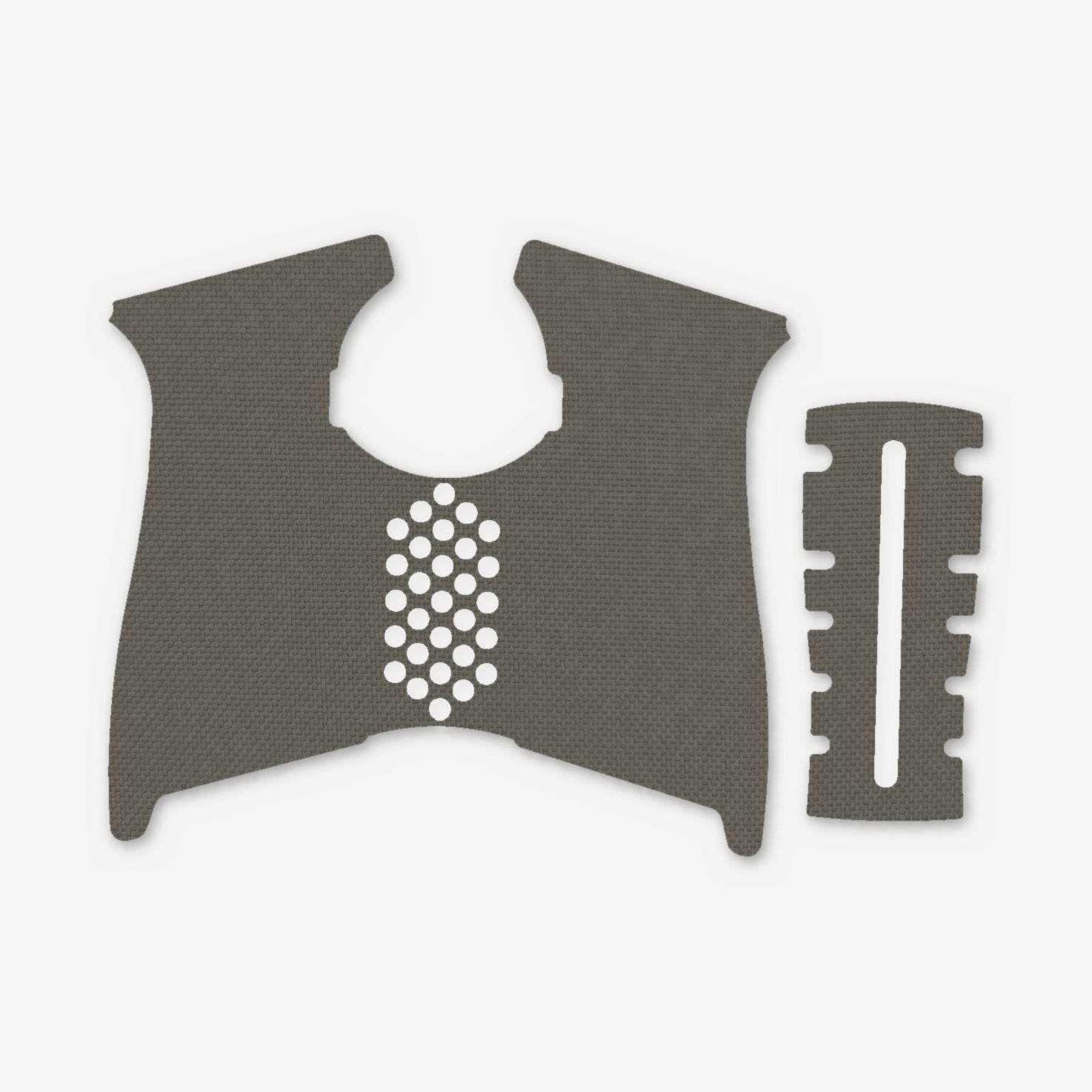 Grip Kit for CZ P-07 - die-cut Cordura 1000D kit pieces in Ranger Green - Combat Textiles