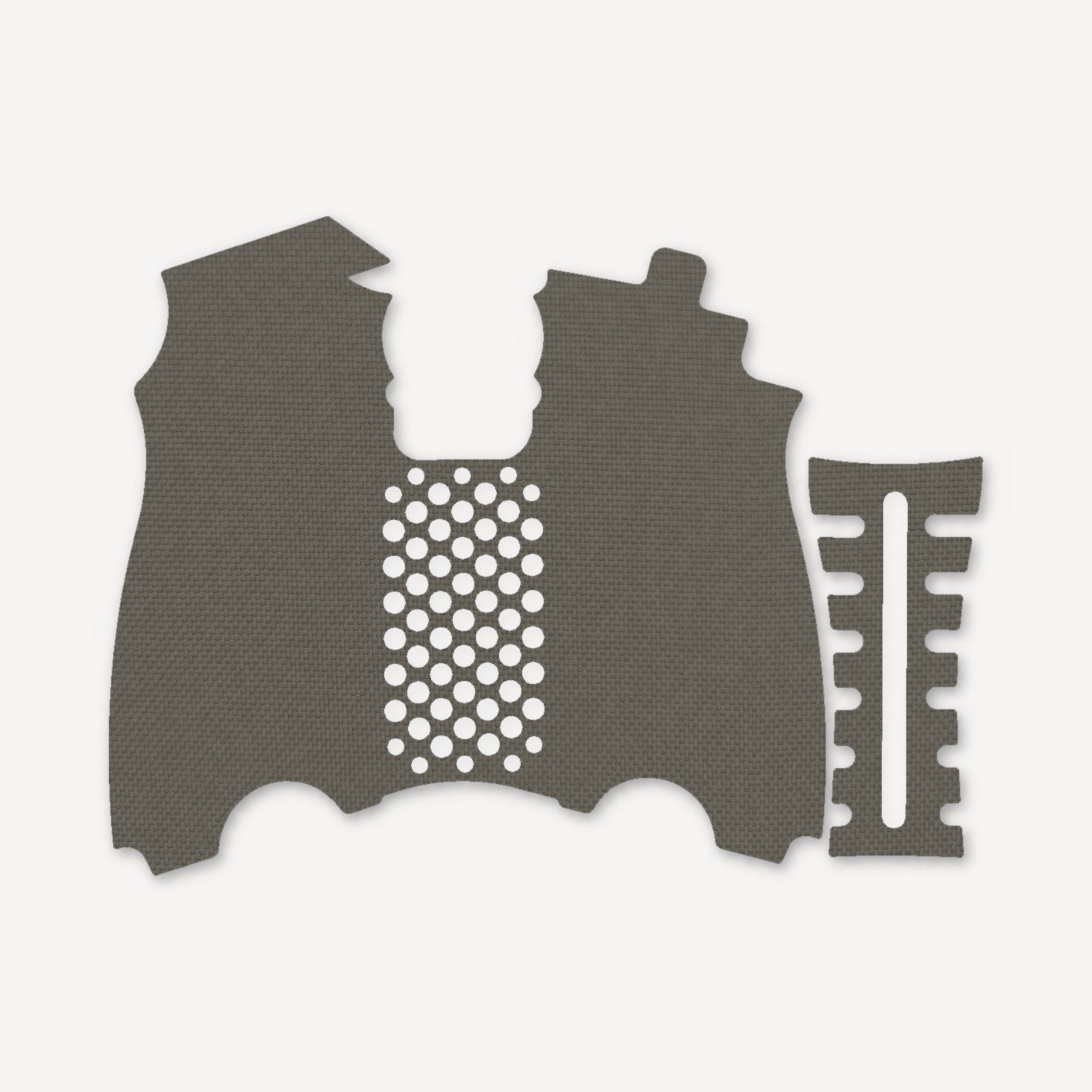 Grip Kit for HK USP (45 ACP) - die-cut Cordura 1000D kit pieces in Ranger Green - Combat Textiles