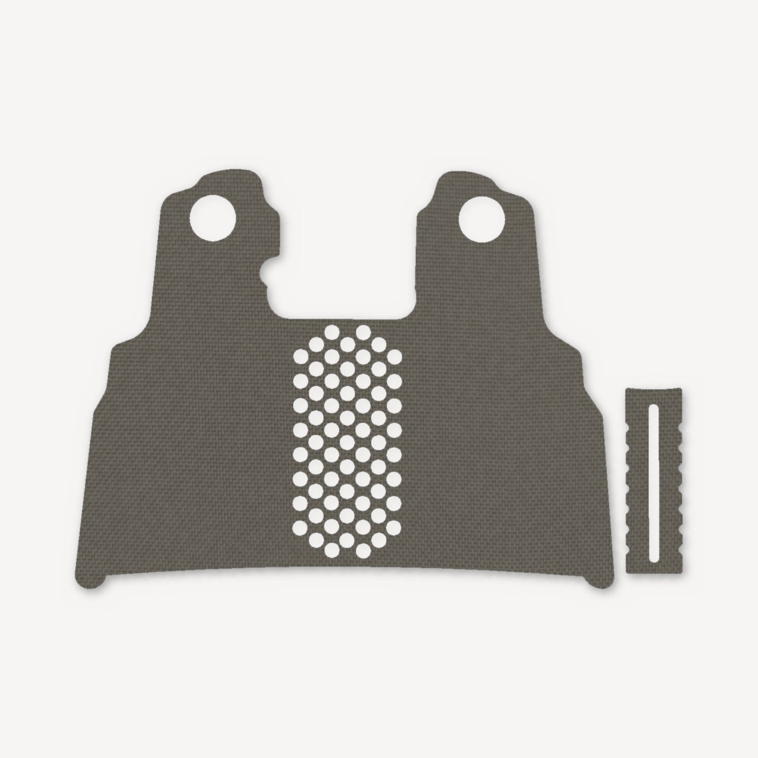 Grip Kit for Tisas 1911 Double Stack (9mm) - die-cut Cordura 1000D kit pieces in Ranger Green - Combat Textiles