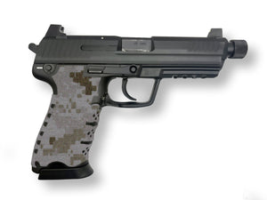 HK USP 45 ACP Cordura 1000D grip wrap in ACU (Desert) — Combat Textiles