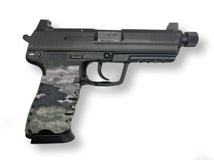 HK USP 45 ACP Cordura 1000D grip wrap in A-TACs iX — Combat Textiles