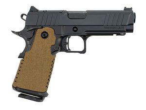 Tisas 1911 Double Stack Cordura 1000D grip wrap in Coyote — Combat Textiles