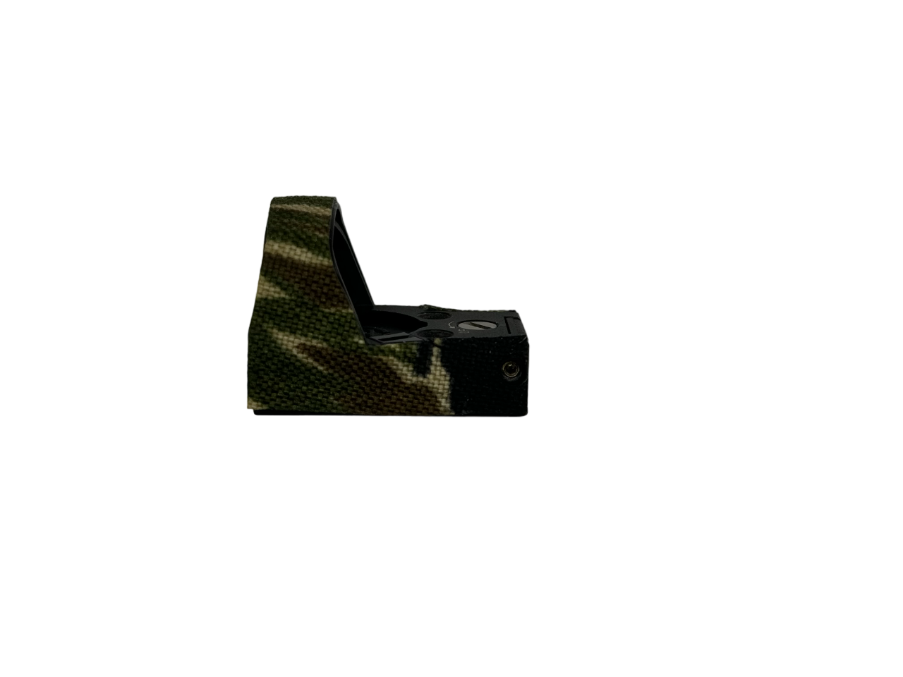Leupold DeltaPoint Pro Cordura 1000D optic wrap in Tiger Stripe (Green/Black) — Combat Textiles