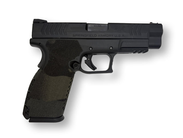 Cordura 1000D grip wrap on the Springfield XDM 10mm Full Size — Combat Textiles