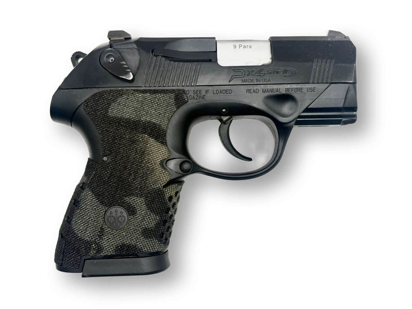 Cordura 1000D grip wrap on the Beretta PX4 Storm Subcompact — Combat Textiles