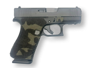 Glock 43X Cordura grip wrap, detail 2