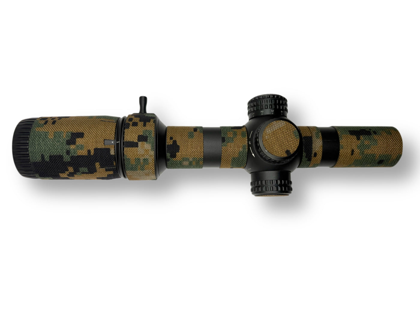 Cordura 1000D optic wrap on the Vortex Strike Eagle 1-6x24 — Combat Textiles