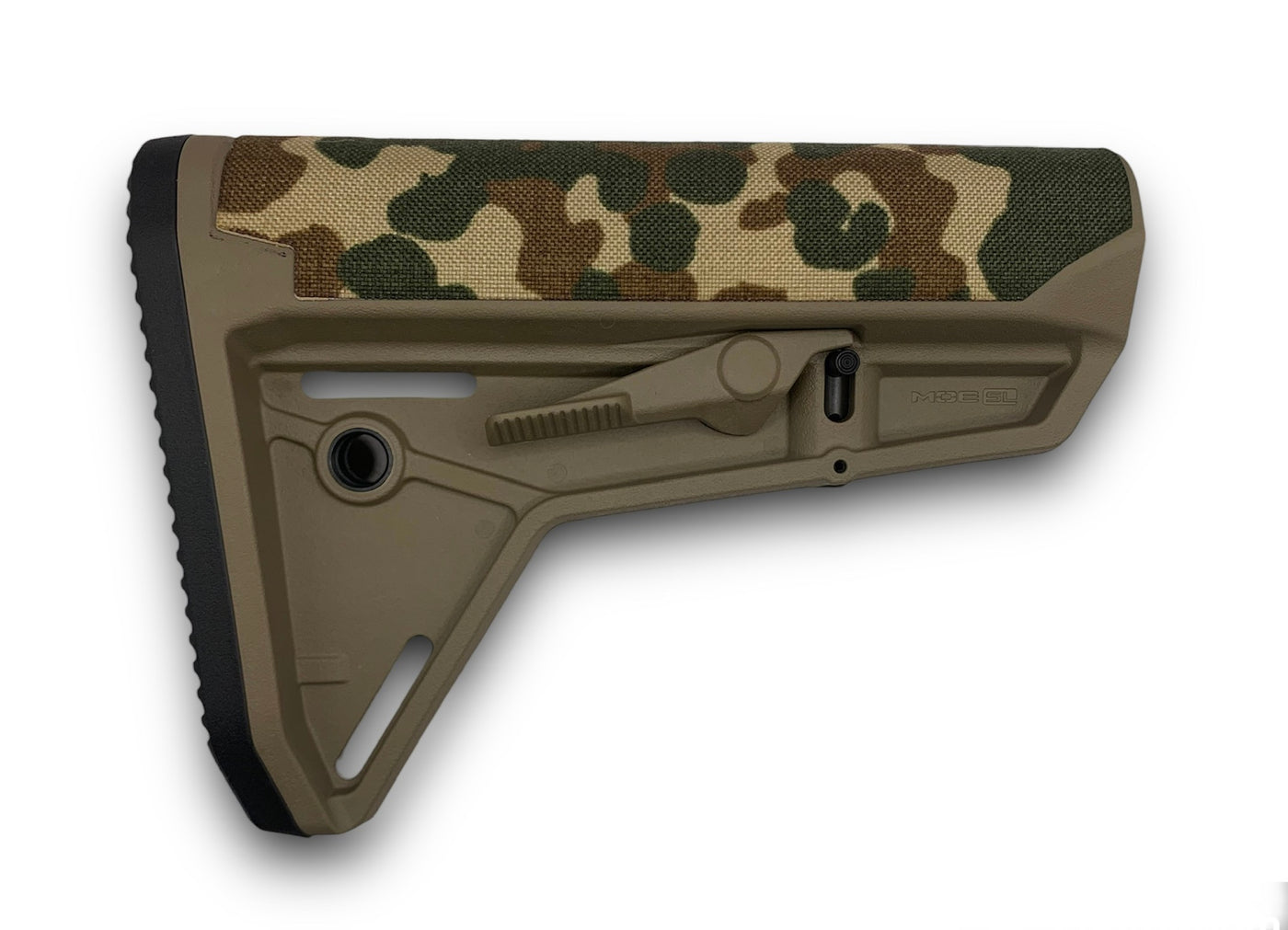 Cordura 1000D stock wrap on the Magpul MOE SL Stock — Combat Textiles