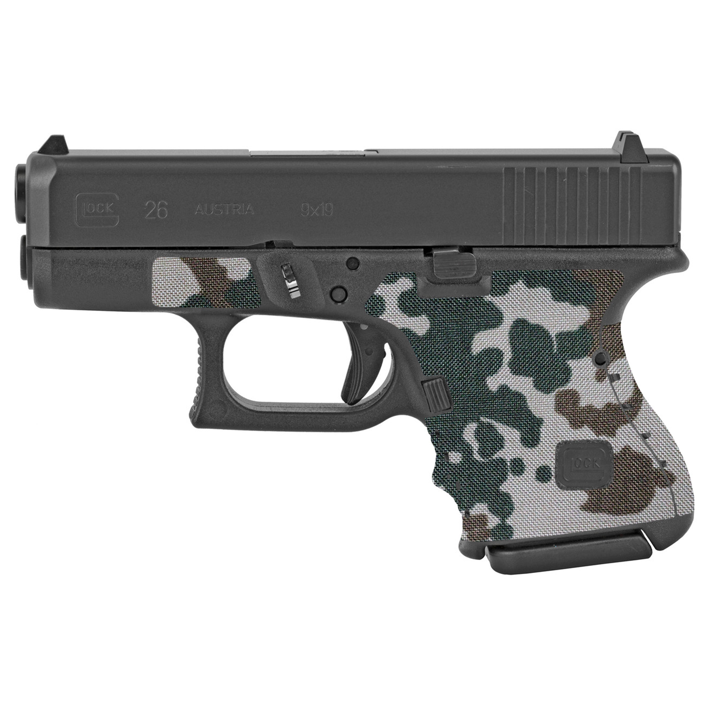 Glock 26 Cordura 1000D grip wrap in Tropentarn — Combat Textiles