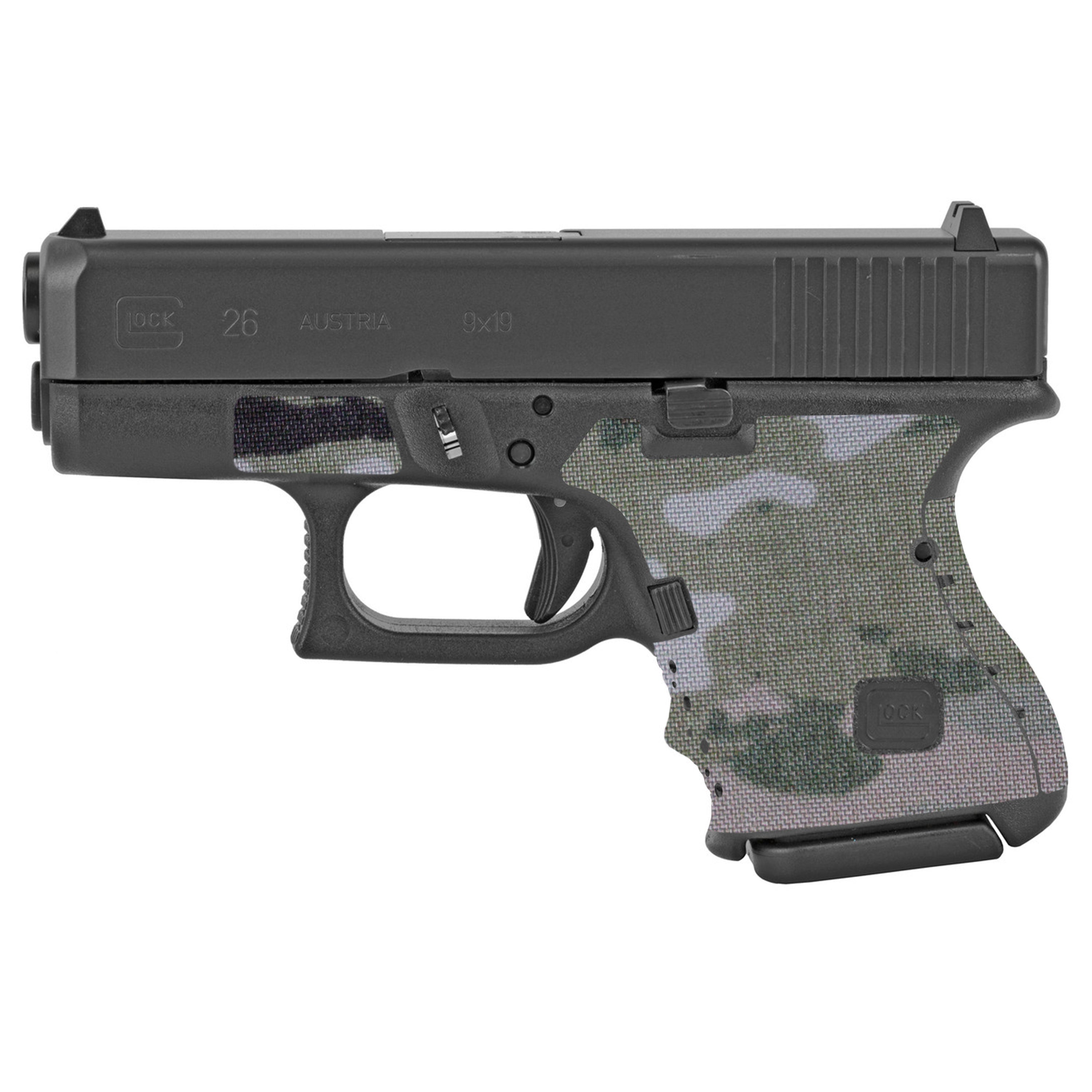 Glock 26 Cordura 1000D grip wrap in MultiCam — Combat Textiles