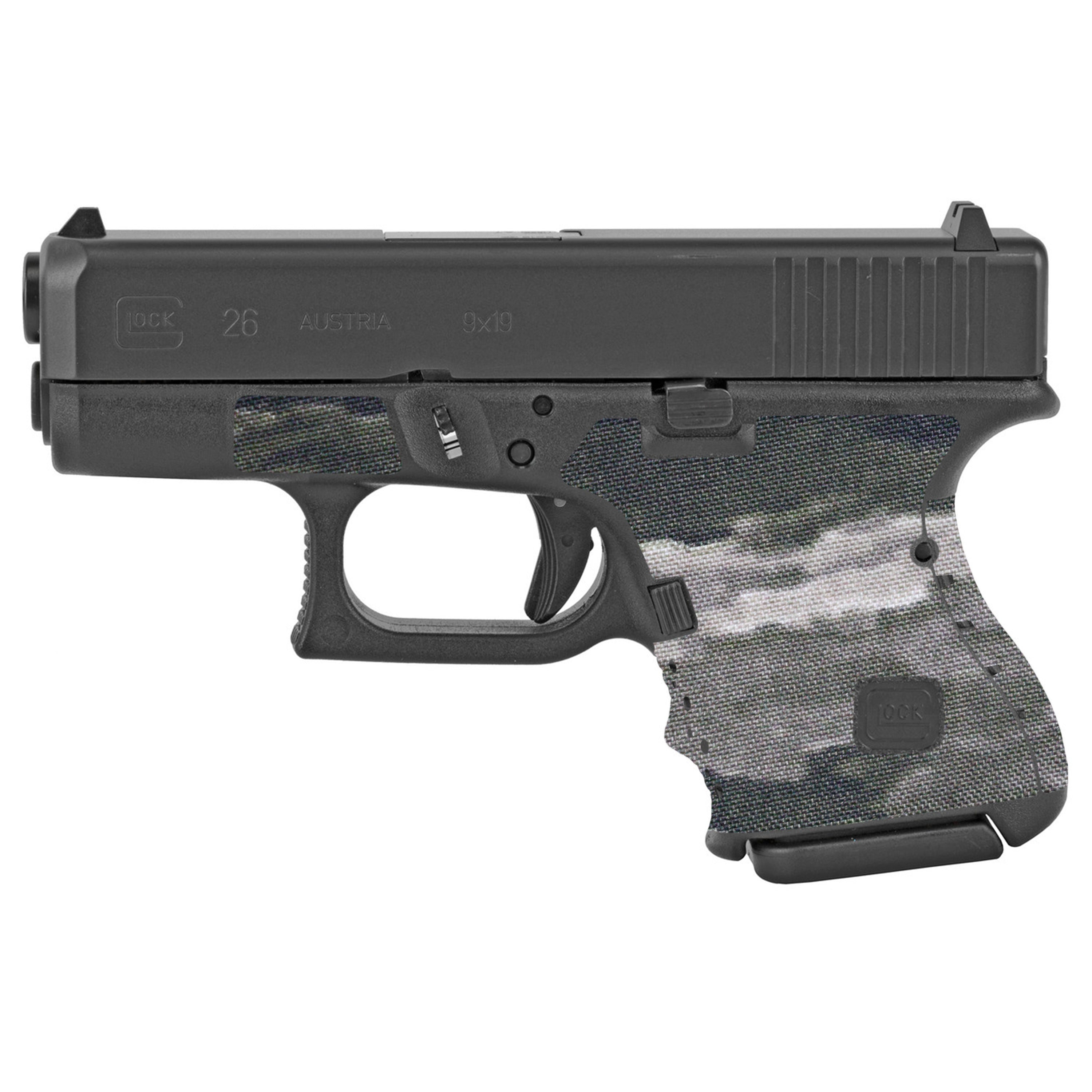 Glock 26 Cordura 1000D grip wrap in A-TACs iX — Combat Textiles