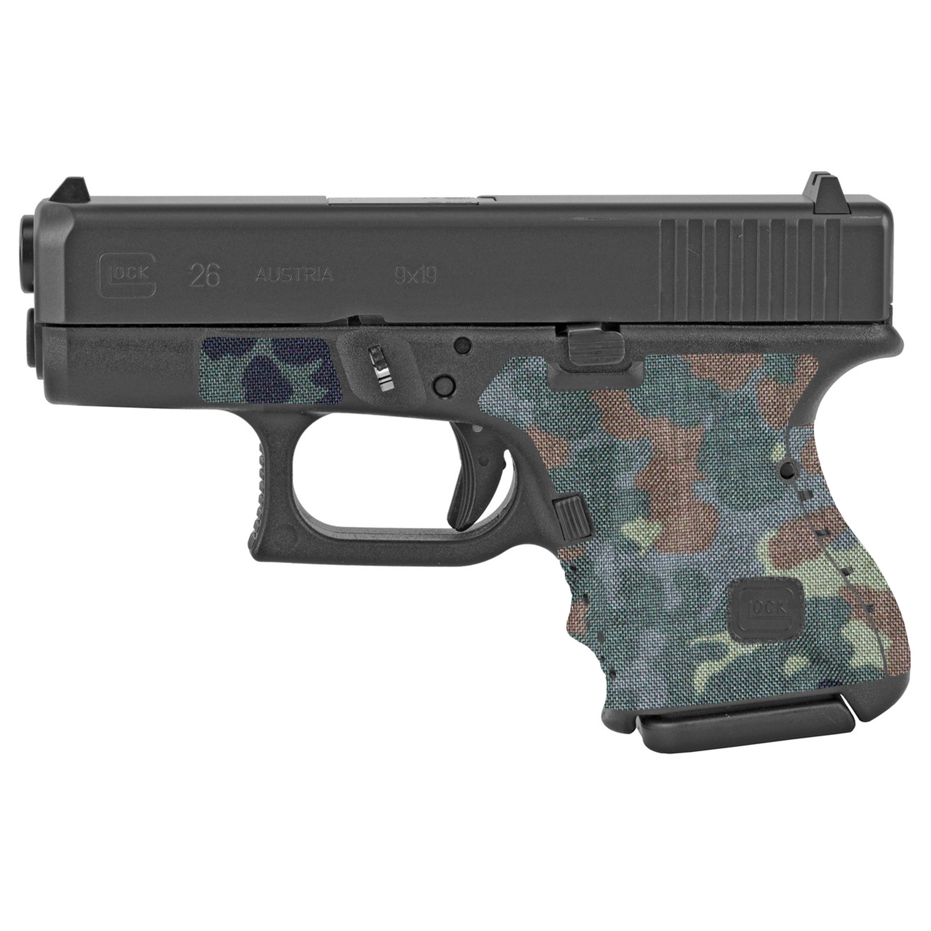 Glock 26 Cordura 1000D grip wrap in Flecktarn — Combat Textiles