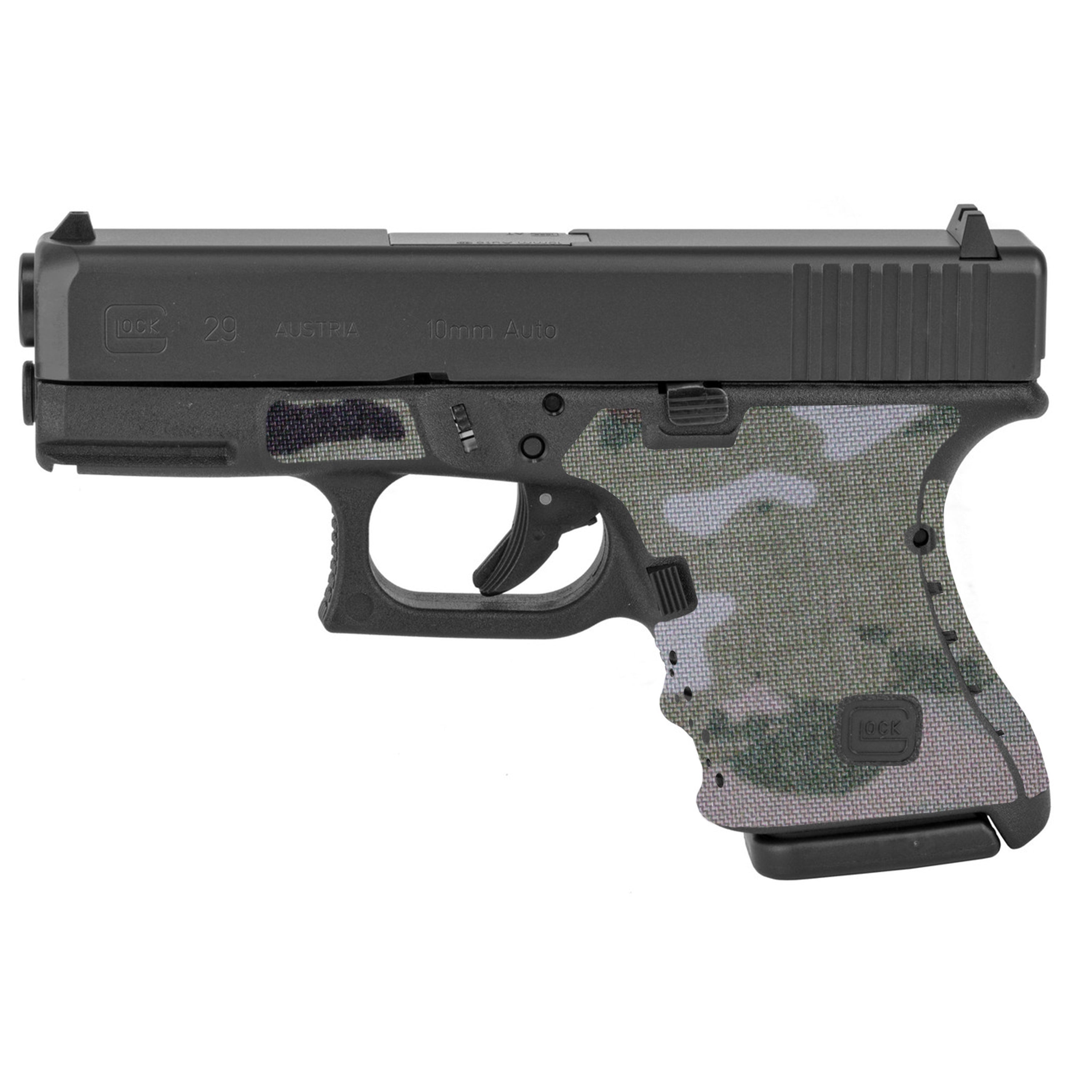 Glock 29 Cordura 1000D grip wrap in MultiCam — Combat Textiles