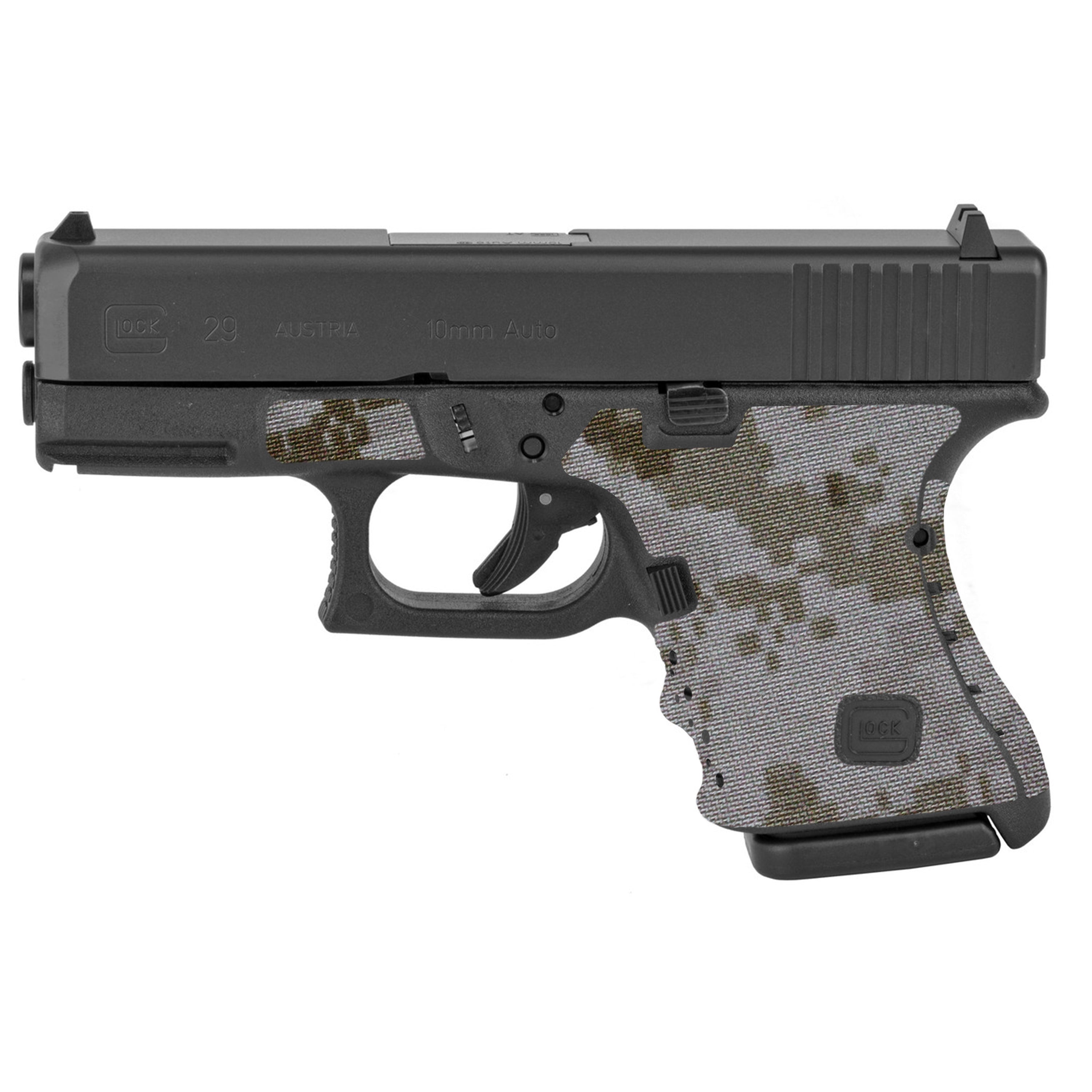 Glock 29 Cordura 1000D grip wrap in ACU (Desert) — Combat Textiles