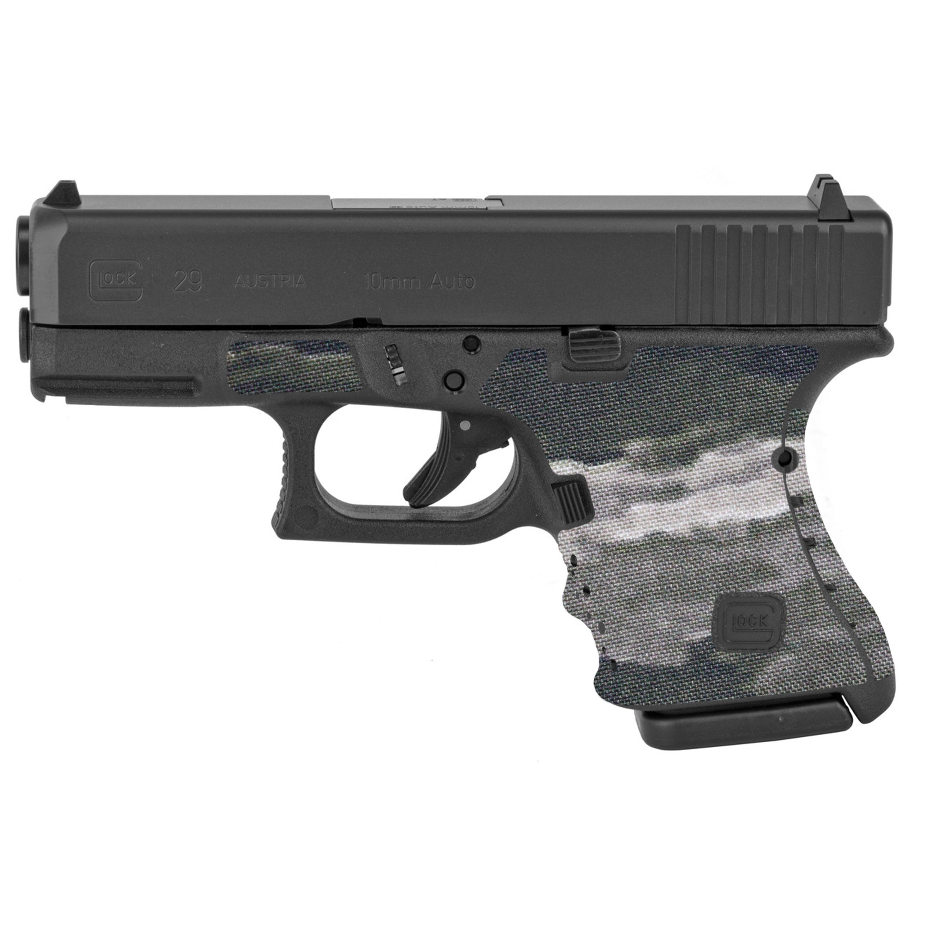 Glock 29 Cordura 1000D grip wrap in A-TACs iX — Combat Textiles