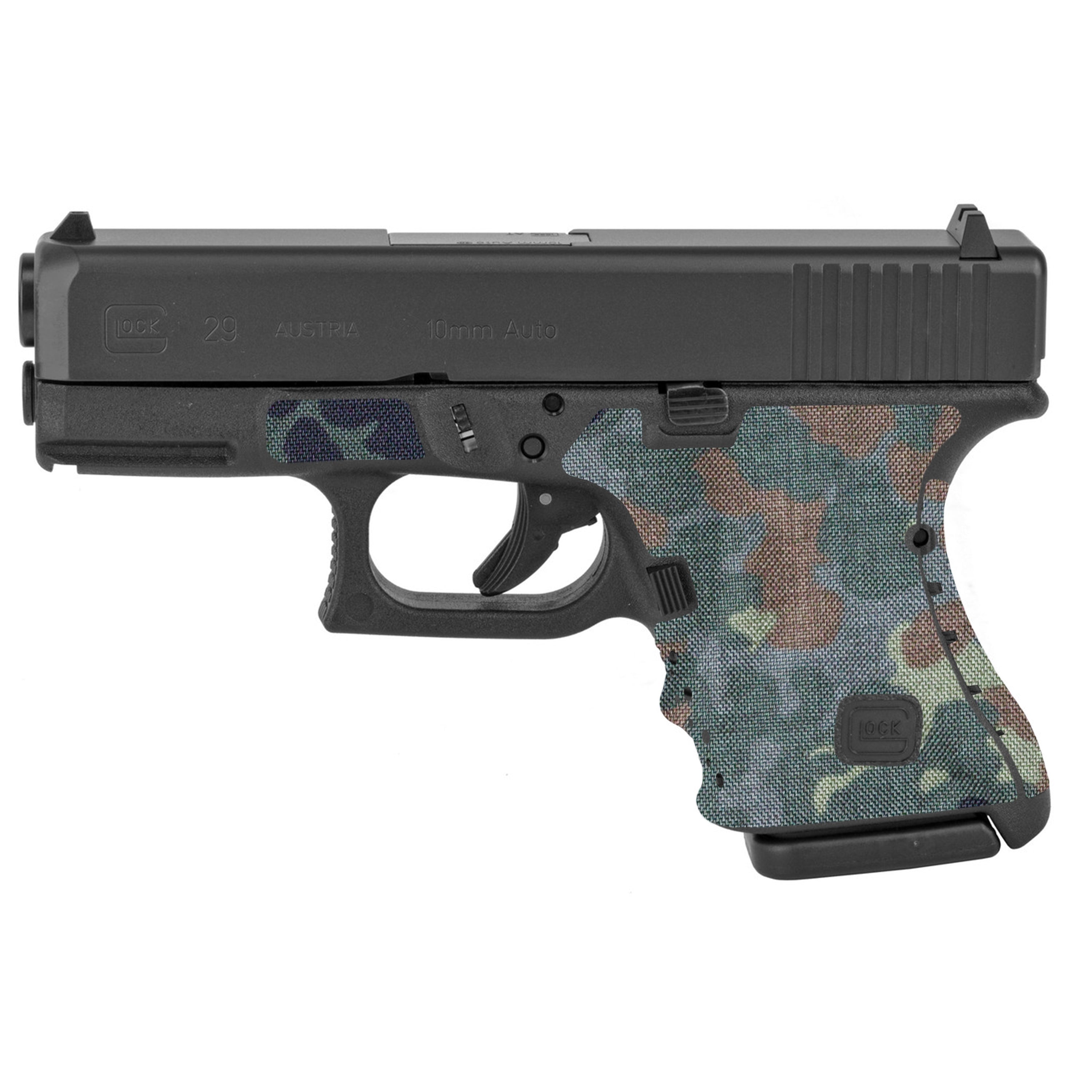 Glock 29 Cordura 1000D grip wrap in Flecktarn — Combat Textiles