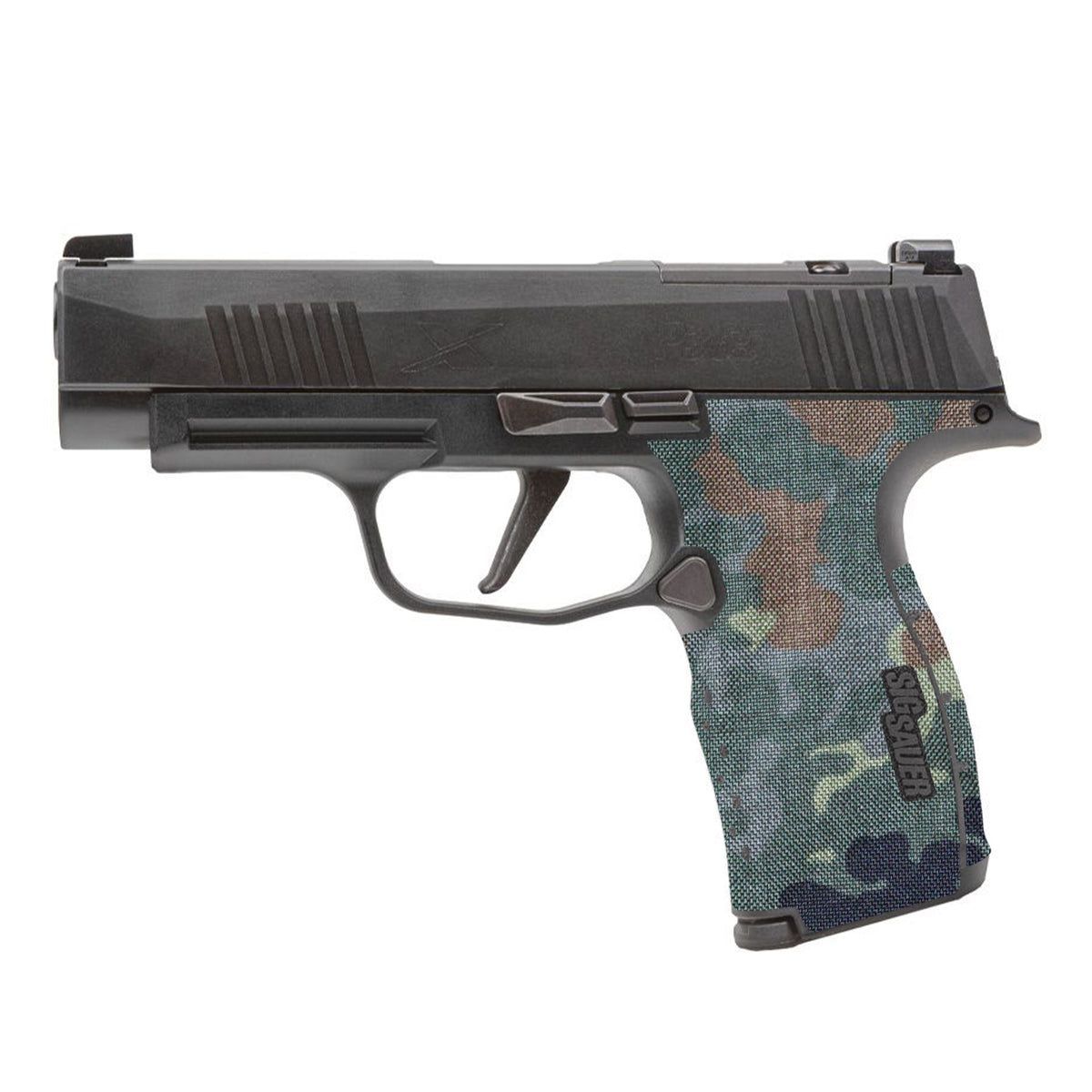 SIG P365XL Cordura 1000D grip wrap in Flecktarn — Combat Textiles