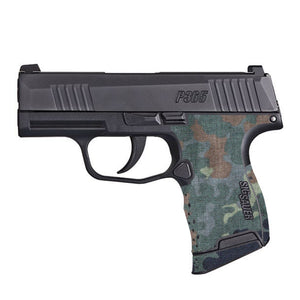 SIG P365 Cordura 1000D grip wrap in Flecktarn — Combat Textiles