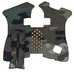 Glock 43X Cordura grip wrap, detail 8