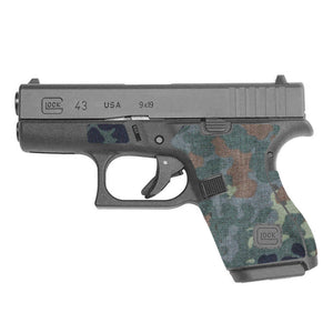 Glock 43 Cordura 1000D grip wrap in Flecktarn — Combat Textiles