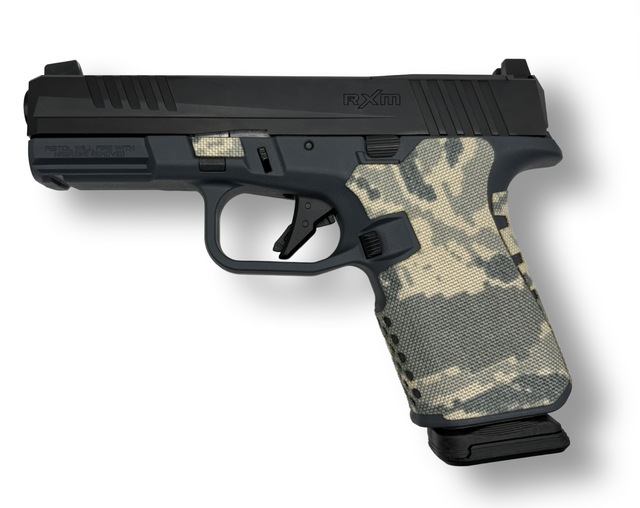 Cordura 1000D grip wrap on the Ruger RXM Compact — Combat Textiles
