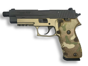 Cordura 1000D grip wrap on the SIG P220 — Combat Textiles