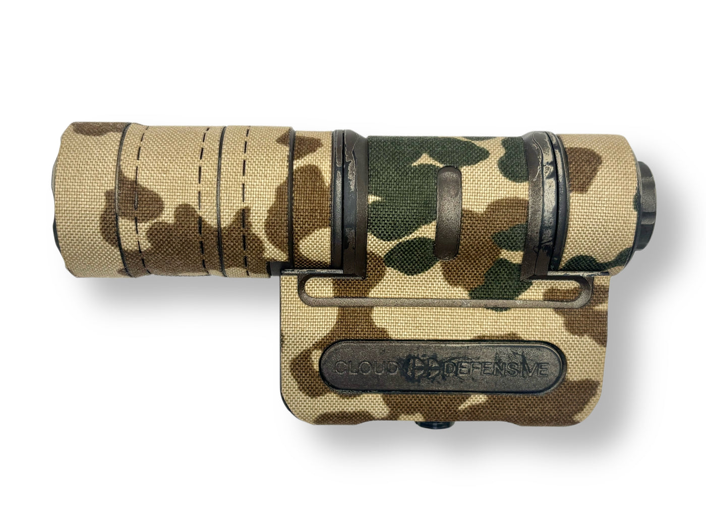 Cordura 1000D weapon light wrap on the Cloud Defensive OWL — Combat Textiles
