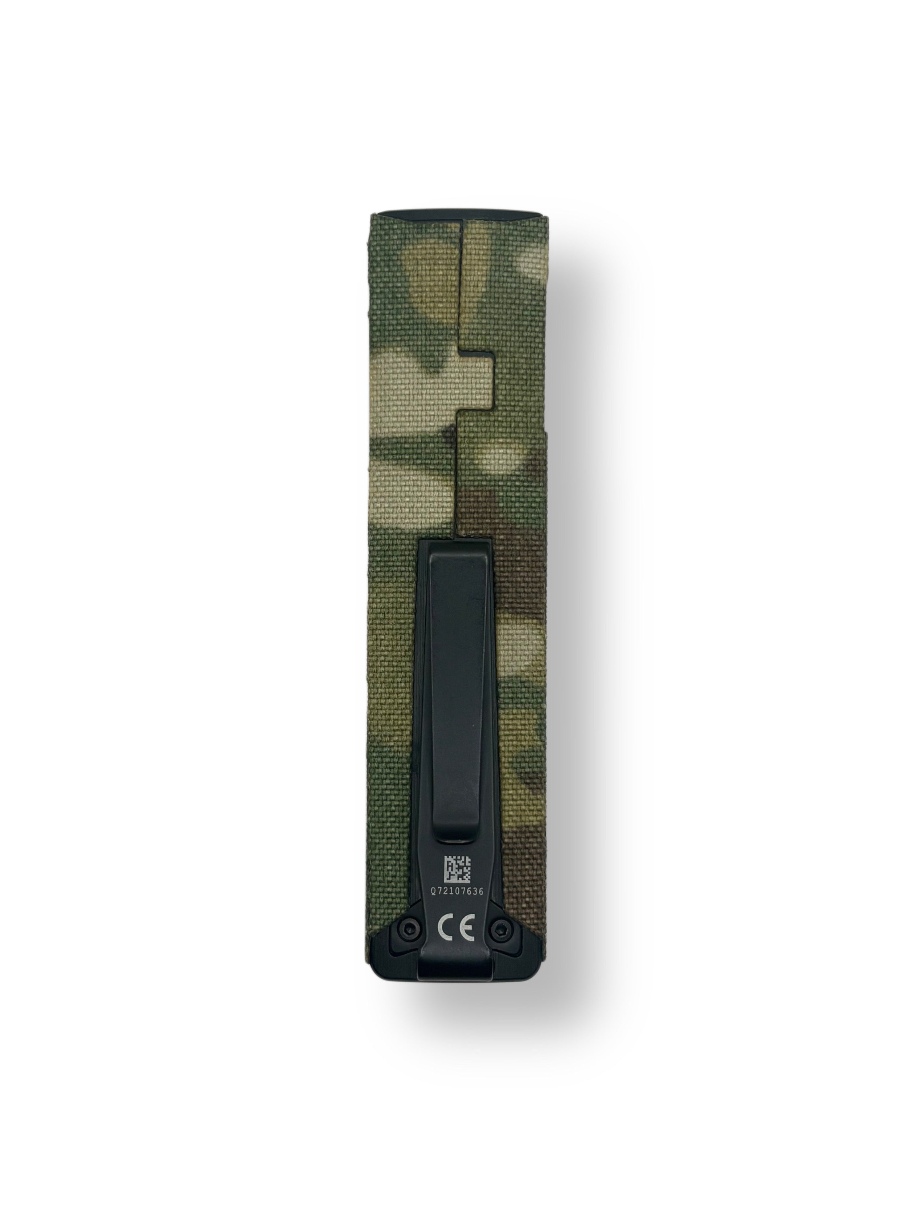 OLIGHT ArkPro Ultra Cordura EDC light wrap, MultiCam, back