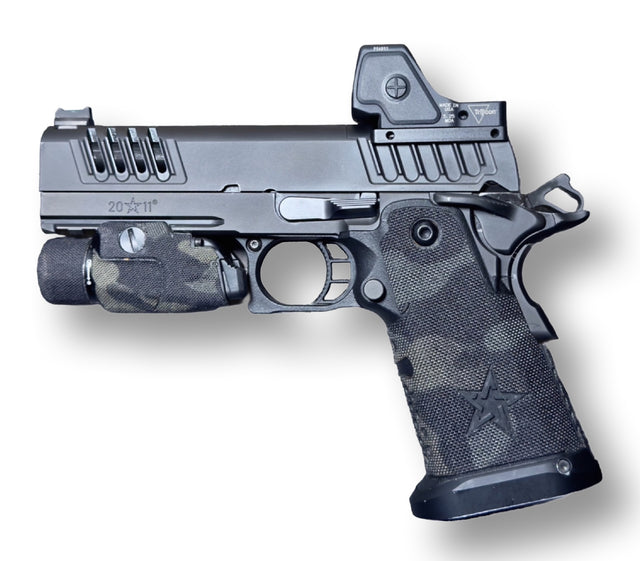 Cordura 1000D grip wrap on the Staccato C2 — Combat Textiles