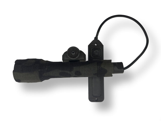 Cordura 1000D weapon light wrap on the Streamlight ProTac Rail-Mount 2 — Combat Textiles