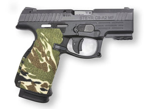 Cordura 1000D grip wrap on the Steyr C9-A2 — Combat Textiles