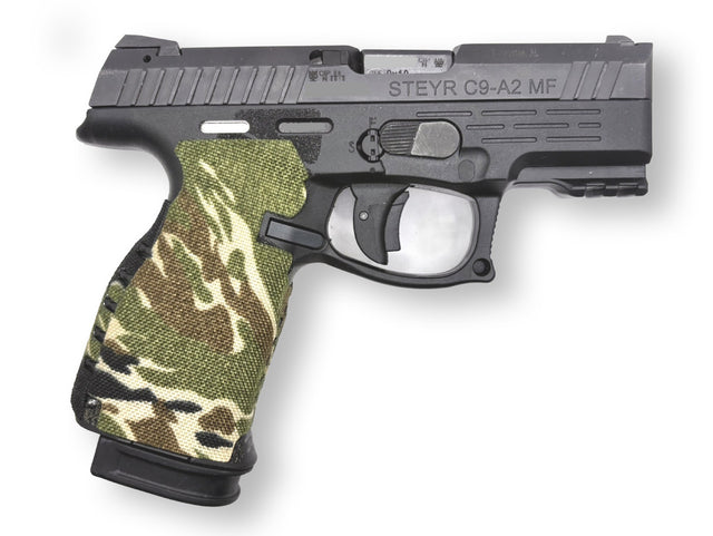 Cordura 1000D grip wrap on the Steyr C9-A2 — Combat Textiles
