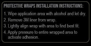 Polymer80 PF940SC Cordura grip wrap, detail 3
