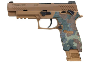 SIG M17 Cordura 1000D grip wrap in Flecktarn — Combat Textiles