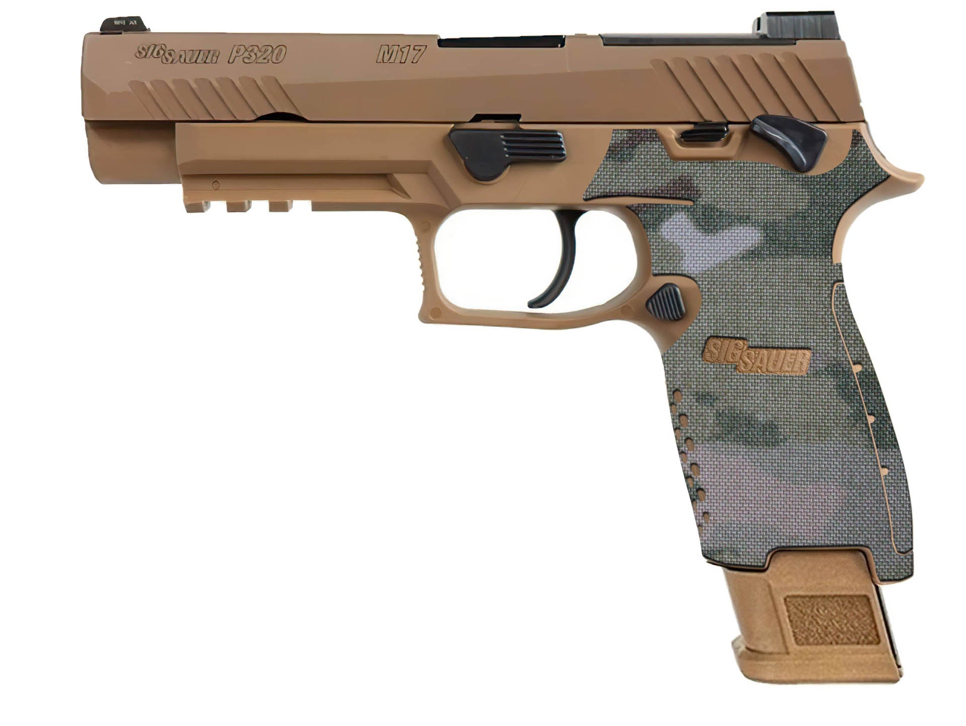 SIG M17 Cordura 1000D grip wrap in MultiCam — Combat Textiles