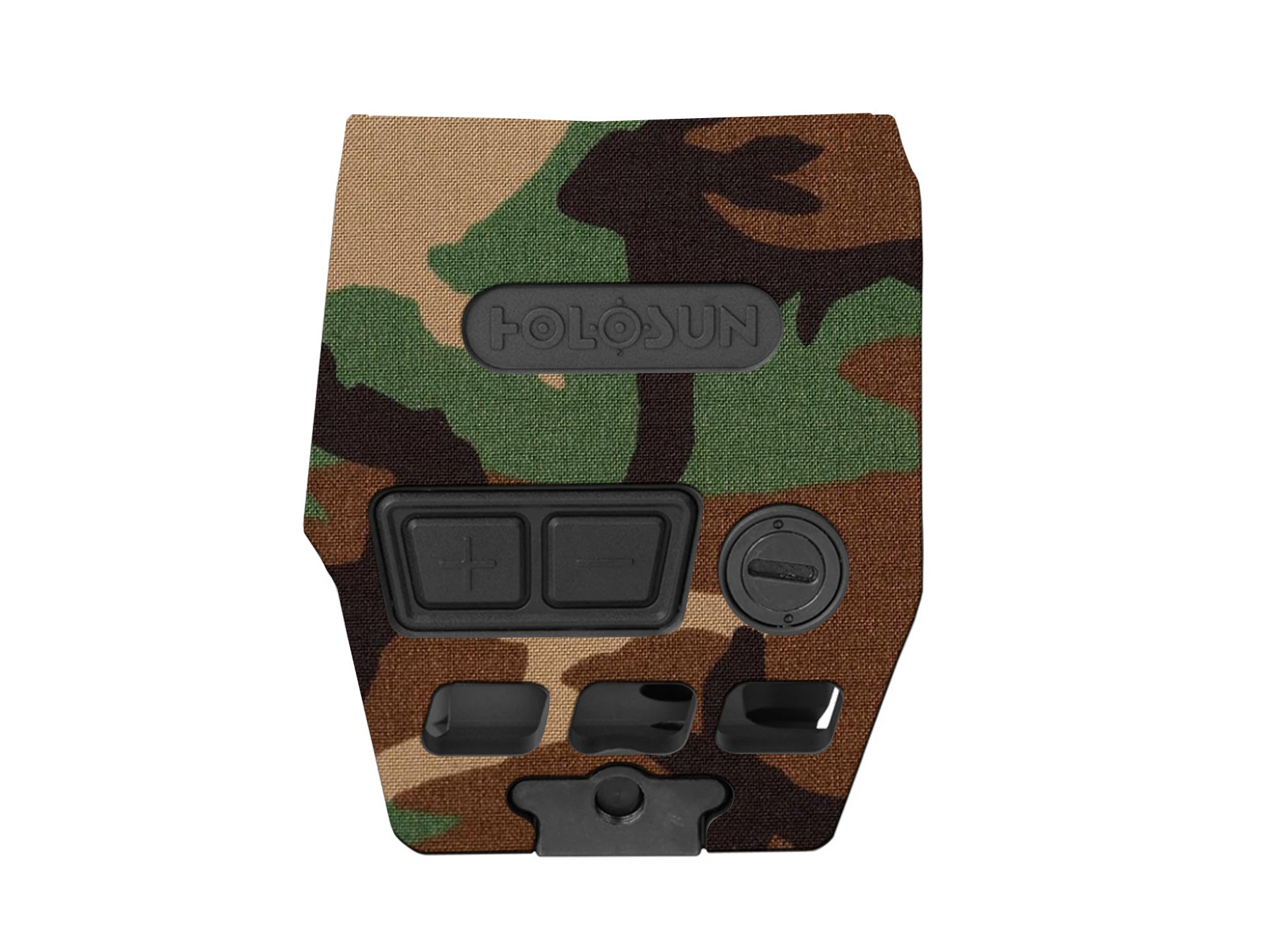 Holosun AEMS Cordura 1000D optic wrap in M81 Woodland — Combat Textiles
