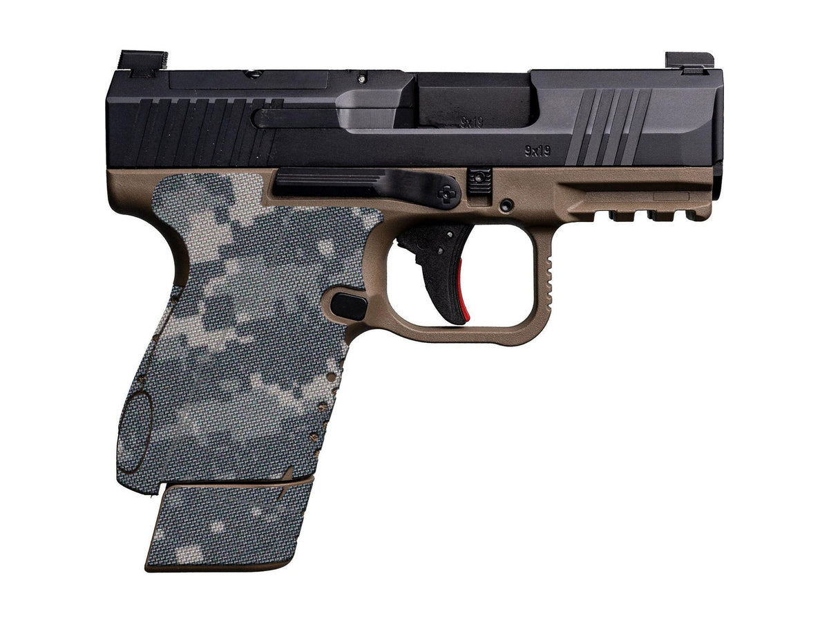 Canik Mete MC9 Cordura 1000D grip wrap in ACU — Combat Textiles
