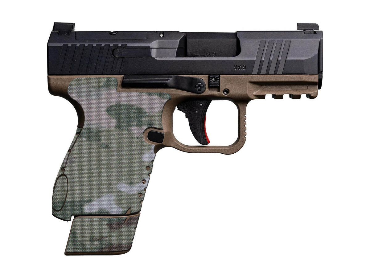 Canik Mete MC9 Cordura 1000D grip wrap in MultiCam — Combat Textiles
