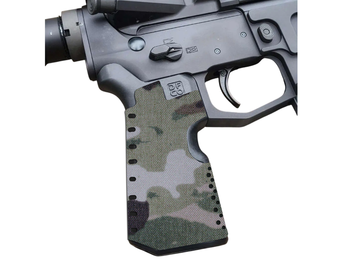 Die Free Co. Kung Fu Grip Cordura 1000D grip wrap in MultiCam — Combat Textiles