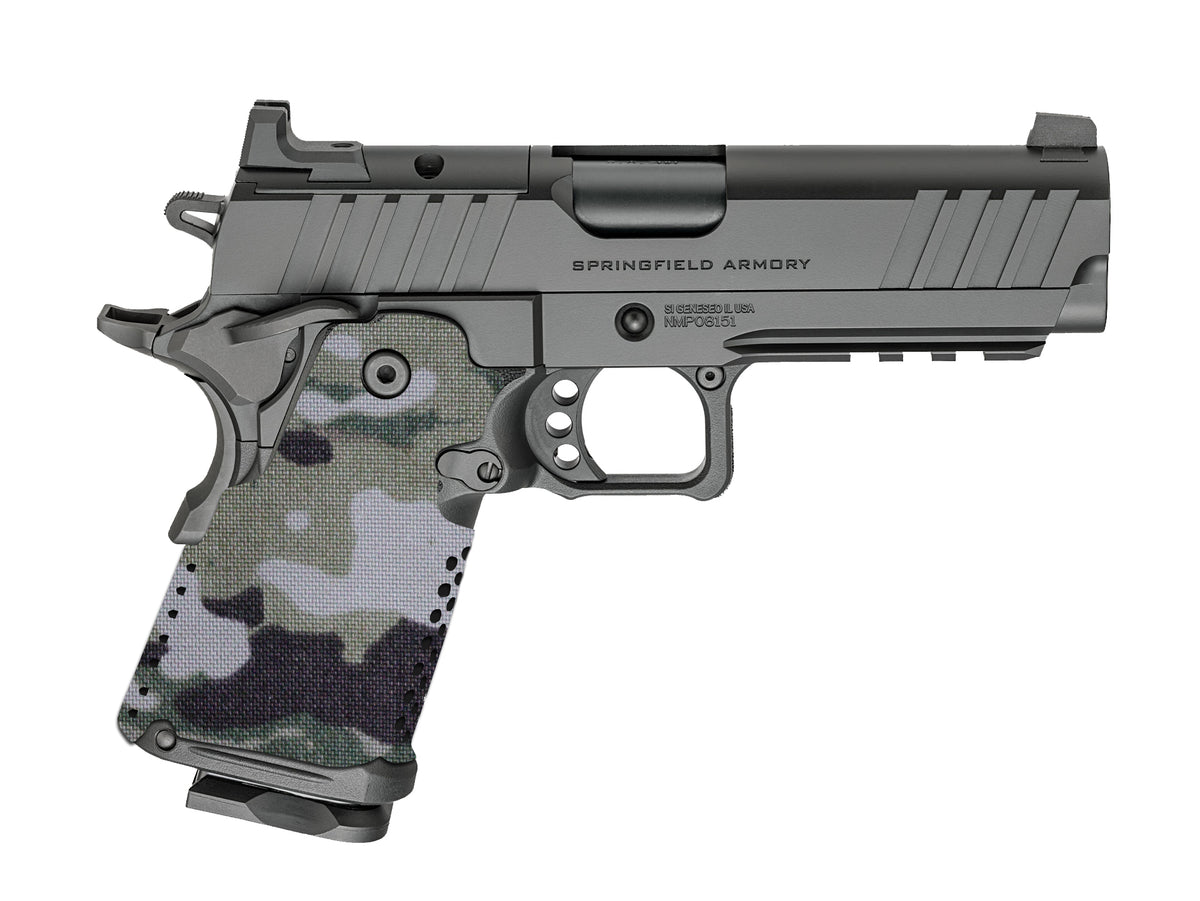 Springfield Prodigy Cordura 1000D grip wrap in MultiCam — Combat Textiles