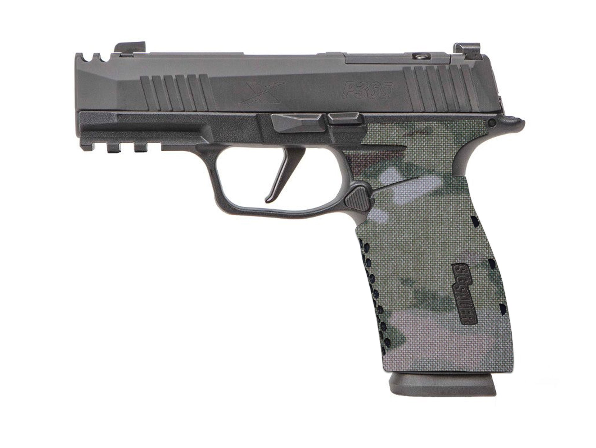 SIG P365X-Macro Cordura 1000D grip wrap in MultiCam — Combat Textiles