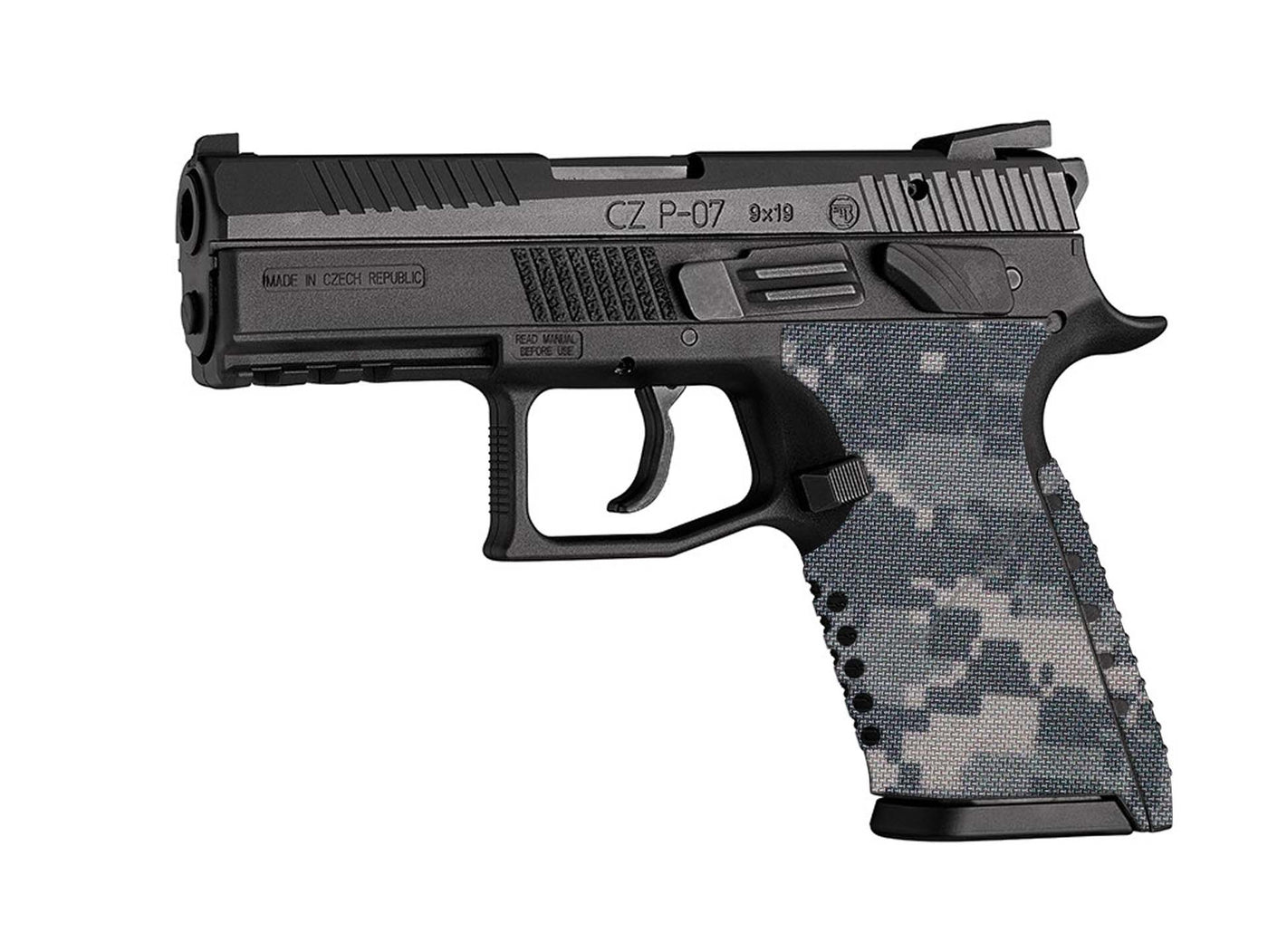 CZ P-07 Cordura 1000D grip wrap in ACU — Combat Textiles