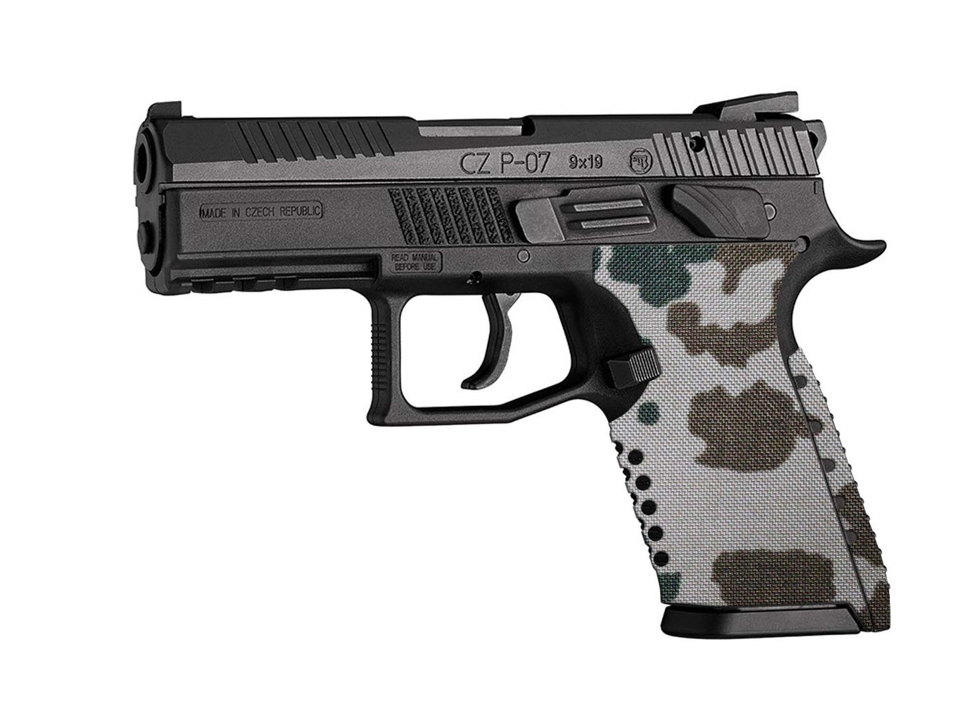 CZ P-07 Cordura 1000D grip wrap in Tropentarn — Combat Textiles