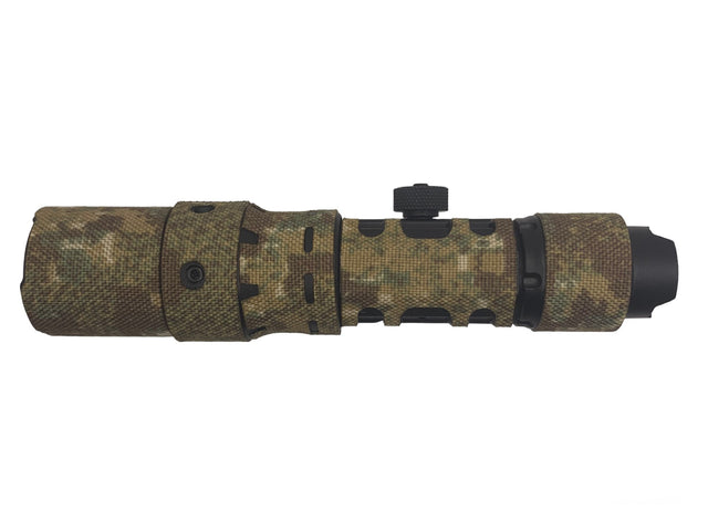 Cordura 1000D weapon light wrap on the Streamlight ProTac HL-X Laser — Combat Textiles